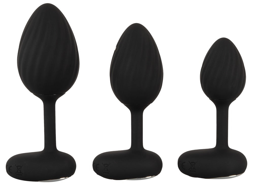 RC Butt Plug Set with Vibration