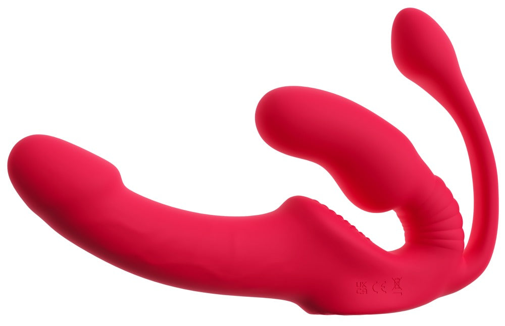 Strapless Strap-on Triple Teaser RC