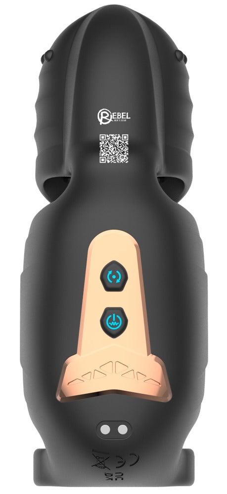 Cock Vibrator with Elliptical Moving Glans Stimulator