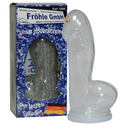 SP009 Realistic Penis CylinderXL crystal clear