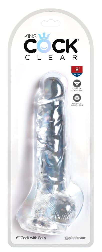 8" Cock with Balls