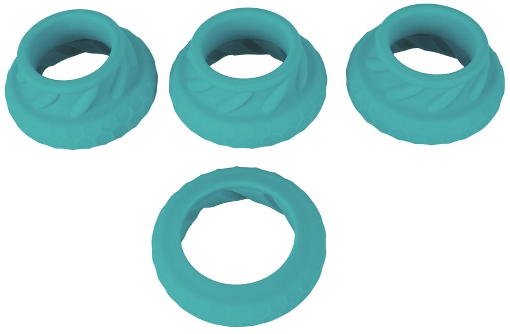 3-in-1 Cock &amp; Ball Ring Set