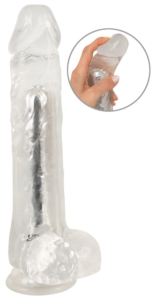 Vibrator with a Suction Cup