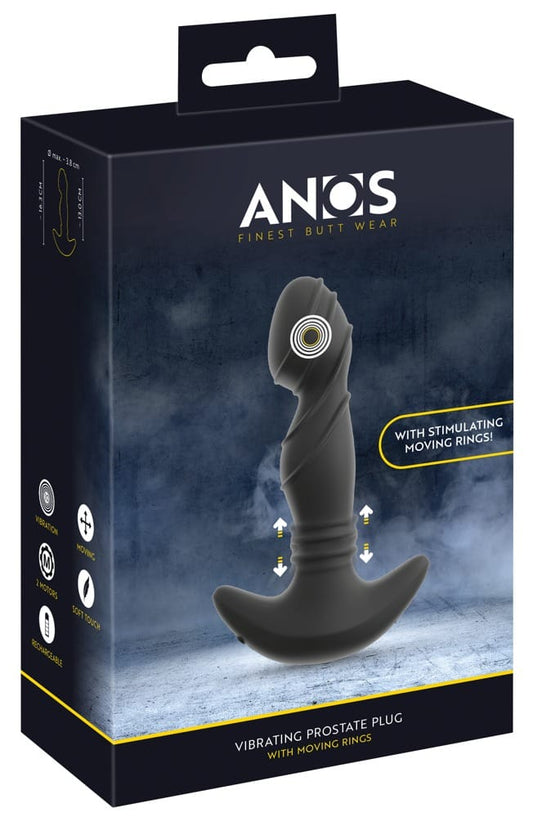 Vibrating Prostate Plug with Moving Rings