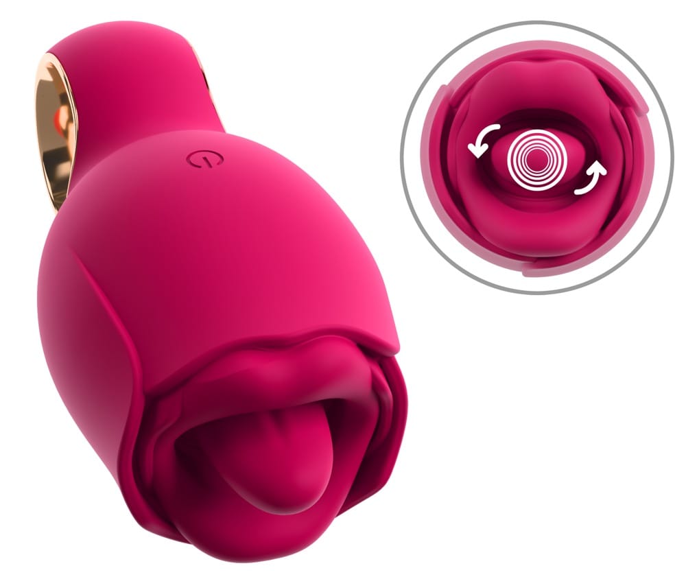 Oral Fun Vibrator Licking and Vibrating Tongue