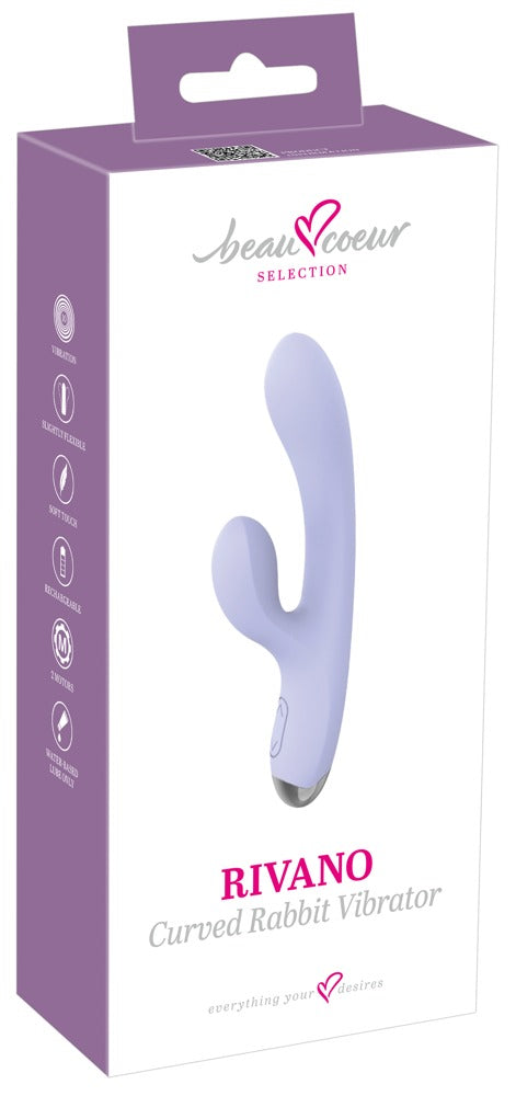RIVANO Curved Rabbit Vibrator