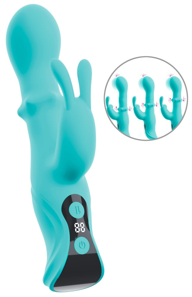 ORIVEN Slide Ring Rabbit Vibrator
