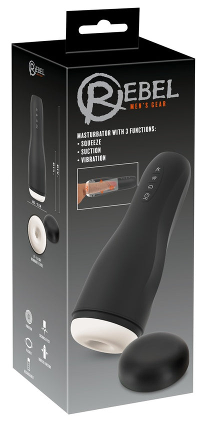 Masturbator with 3 Functions