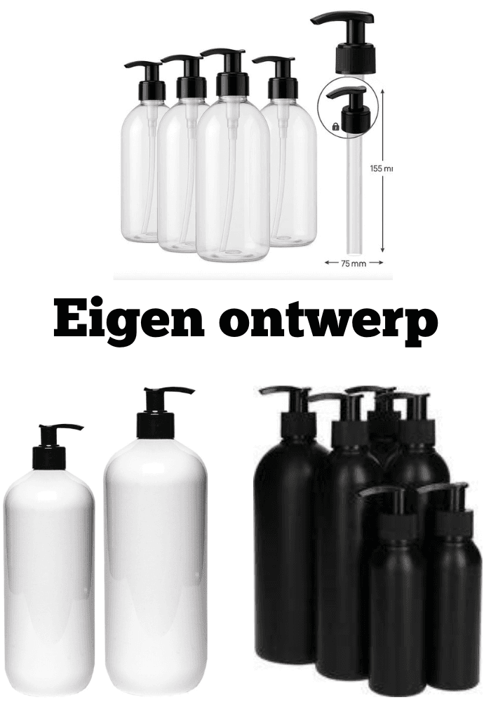 Eigen Private Label glijmiddel 1 liter fles normaal