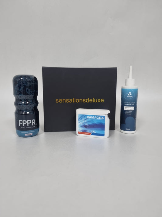 SensationsDeluxe Cadeaubox combideal 3 in 1 voor men