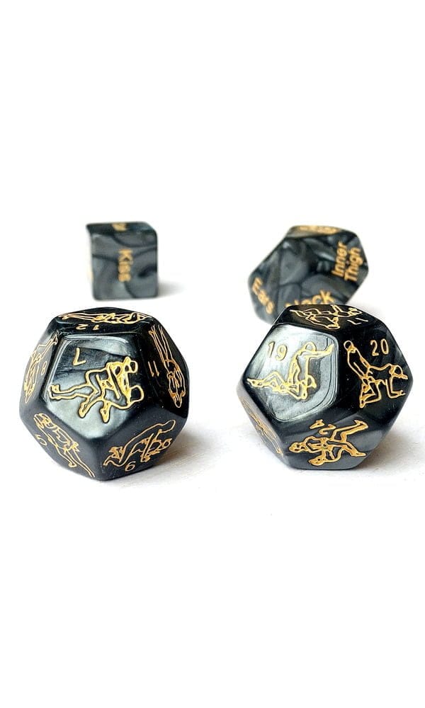 Kamasutra opdracht dobbelstenen set 4 stuks