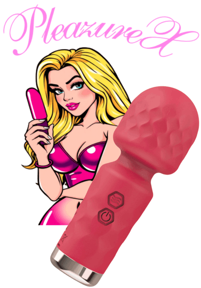 Mini wand vibrator 10 modes!